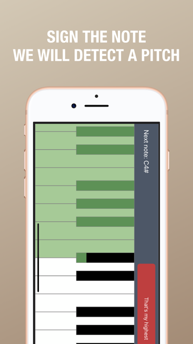 Vocal Range Appmuse