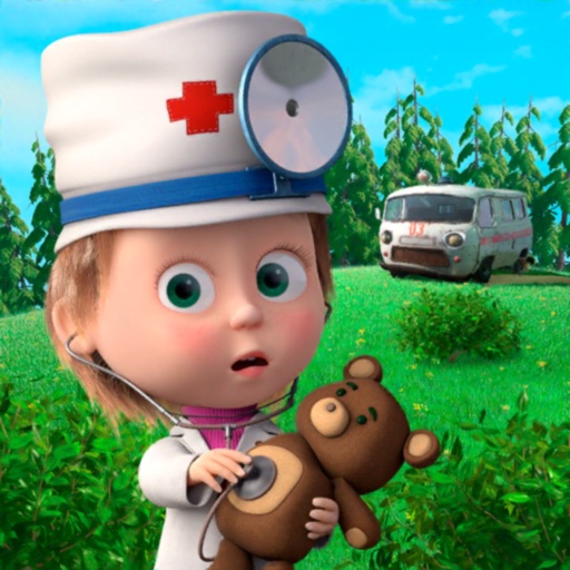 Masha and the Bear Toy doctor