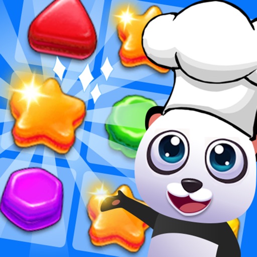 Panda Kitchen Story - Cookie Smash Match 3