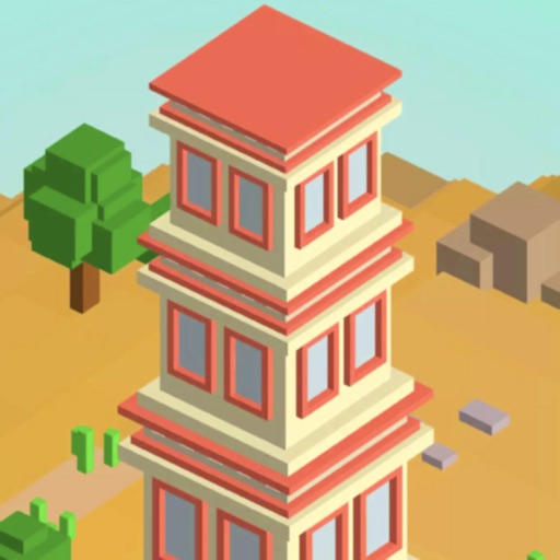 Stack Tower Fall 3d 2019